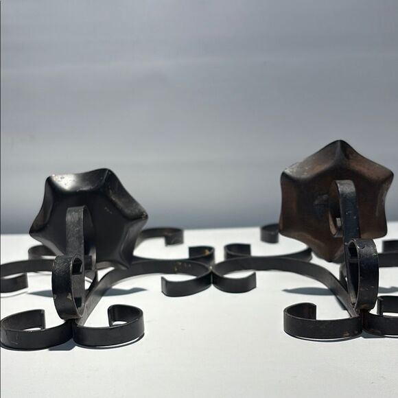 Black Metal Candle sconces - Picture 3 of 6